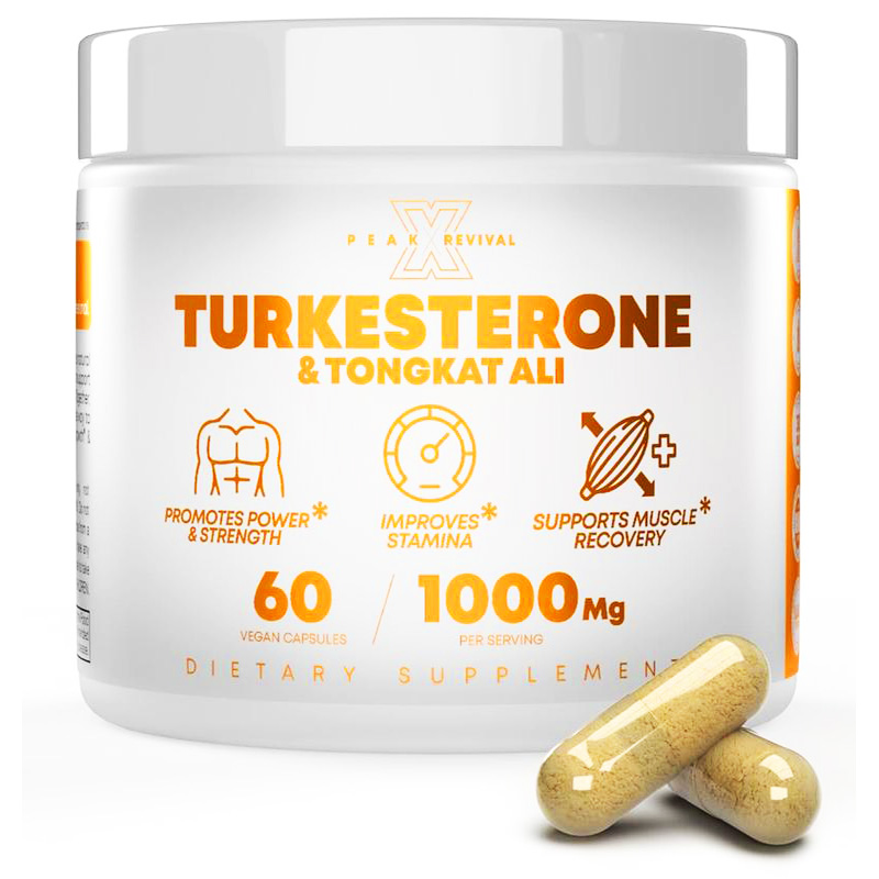 Turkesterone & Tongkat Ali Supplement 1000mg Per Serving