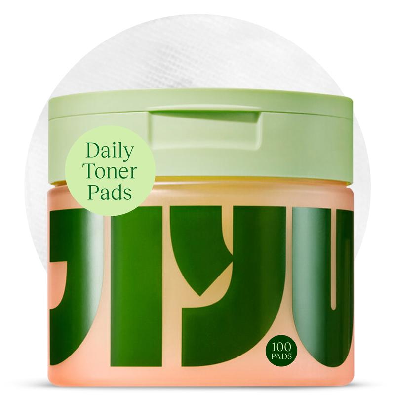 Jiyu Korean Skincare Anti-Aging, Dark Spot & Wrinkle Minimizing Toner Pads with Snail Mucin, Centella Asiatica, Niacinamide, Peptide Complex – 100 ct.