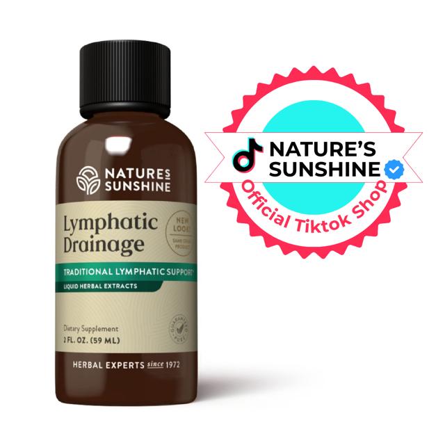 Nature’s Sunshine Lymphatic Drainage Supplement: Reduce Bloat, Reduce Puffiness, Detoxify, Support Lymph Flow, Aids in Recovery . Healthcare Natural Bloating Circulation Herbal Extracts