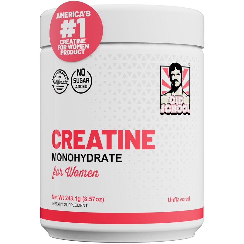 Creatine Monohydrate for Women with Collagen and BCAA’s – Fitness Supplement Powder for Muscle, Healthy Hair, Skin, Nails and Recovery