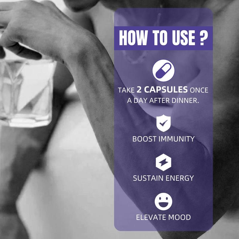 FLYNEW Optimal Potency | Shilajit Ultra | Adaptogen Energy Stamina Immune Antioxidants | Made in USA | 60 Capsules - Image 6