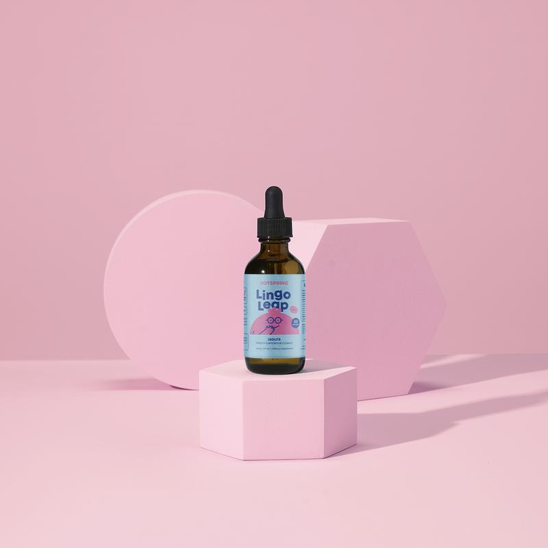 JoySpring LingoLeap for Kids - Zeolite Drops with B Vitamins - Support Speech Learning - Image 3