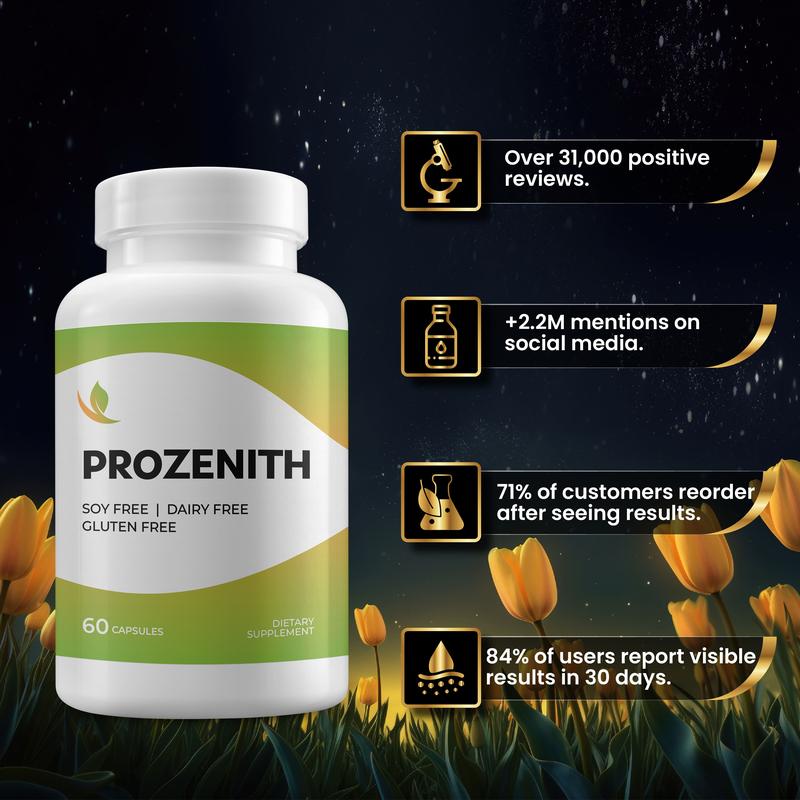 Prozenith - 100% Natural - 2 Caps/Day - Advanced BHB Formula - Healthcare Supplement - Image 2