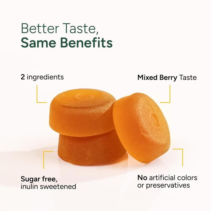 Root Labs Curcumin Turmeric Gummies | With Black Pepper | No Added Sugar | 60 Individually Wrapped Edible Supplement - Image 3