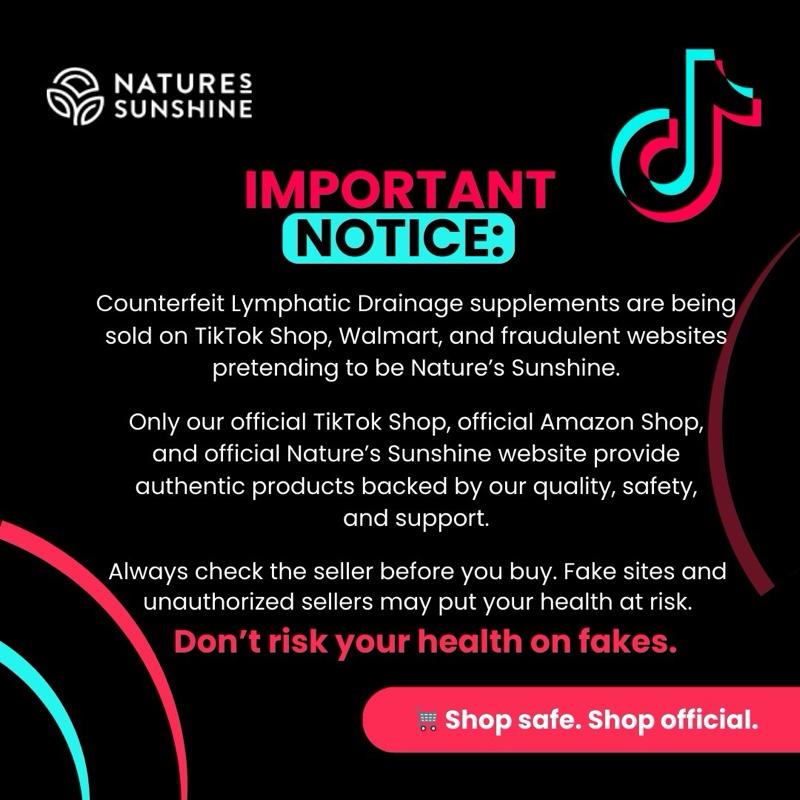 Nature's Sunshine Lymphatic Drainage Supplement: Reduce Bloat, Reduce Puffiness, Detoxify, Support Lymph Flow, Aids in Recovery . Healthcare Natural Bloating Circulation Herbal Extracts - Image 3