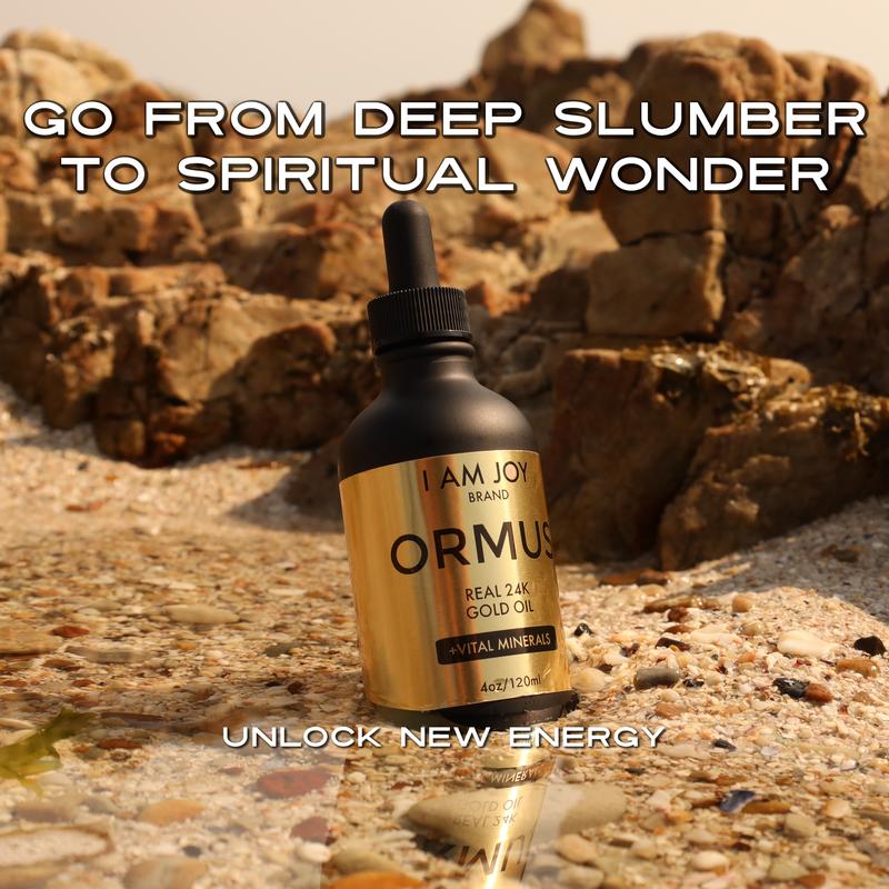 I Am Joy: Ormus Gold Oil Monoatomic Helps to Decalcify Pineal Gland, Repair DNA, Increase Manifestation Speed - Rich with Minerals Platinum, Iridium Using Non Chemical Solvent Extraction 4oz - Image 2