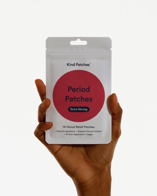 Kind Patches, Period Patches Extra Strong, 14 Period Relief Patches: Natural ingredient, Support Period Comfort, 8 Hour Application - Image 3