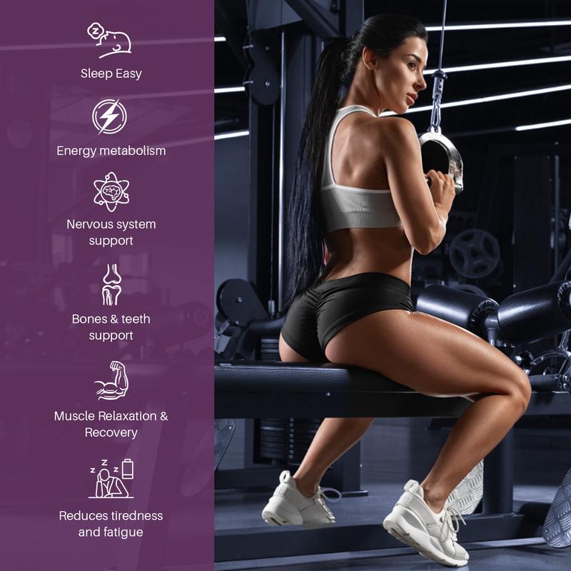 Totaria 12-in-1 Magnesium Complex 700mg - Supplement with Glycinate Citrate Malate Oxide Taurate Aspartate Orotate, Vegan Capsules for Muscle, Heart, and Relaxation Support - Image 4