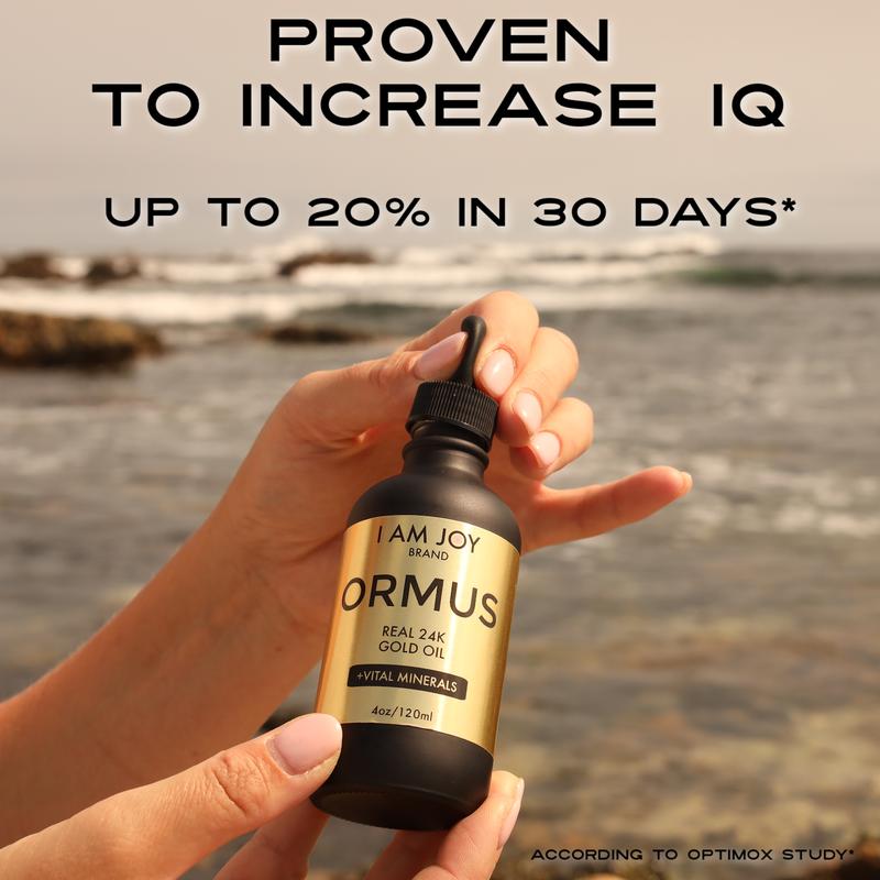 I Am Joy: Ormus Gold Oil Monoatomic Helps to Decalcify Pineal Gland, Repair DNA, Increase Manifestation Speed - Rich with Minerals Platinum, Iridium Using Non Chemical Solvent Extraction 4oz - Image 3