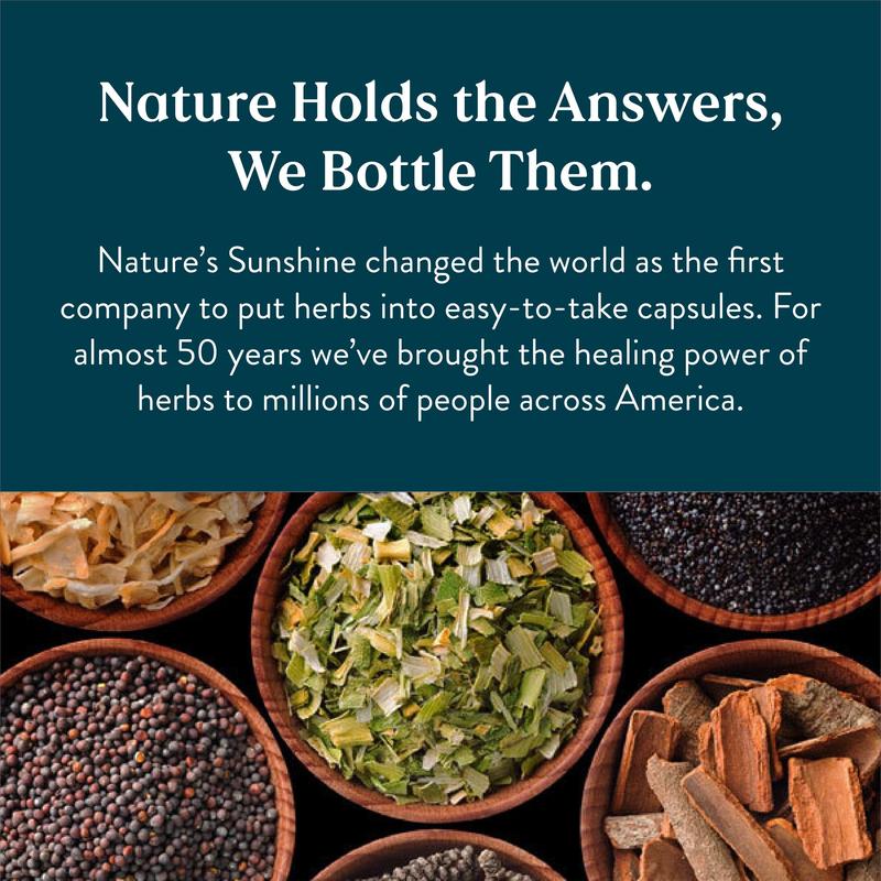 Nature's Sunshine Lymphatic Drainage Supplement: Reduce Bloat, Reduce Puffiness, Detoxify, Support Lymph Flow, Aids in Recovery . Healthcare Natural Bloating Circulation Herbal Extracts - Image 5