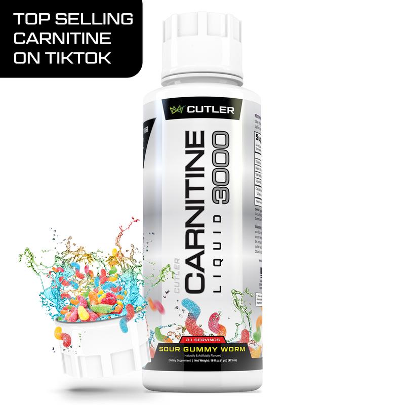 Cutler Nutrition Liquid Carnitine 3000 for Energy and Recovery Support Dietary Fitness Supplement Edible Healthcare Vitamin