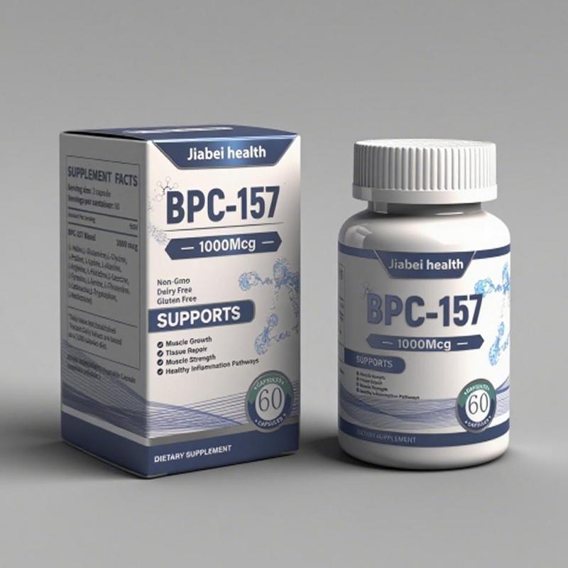 BPC-157 Peptide Capsules 1000mcg | Enhanced with L-Glutamine for Peak Muscle Recovery & Gut Support | Non-GMO, Gluten-Free - Image 8