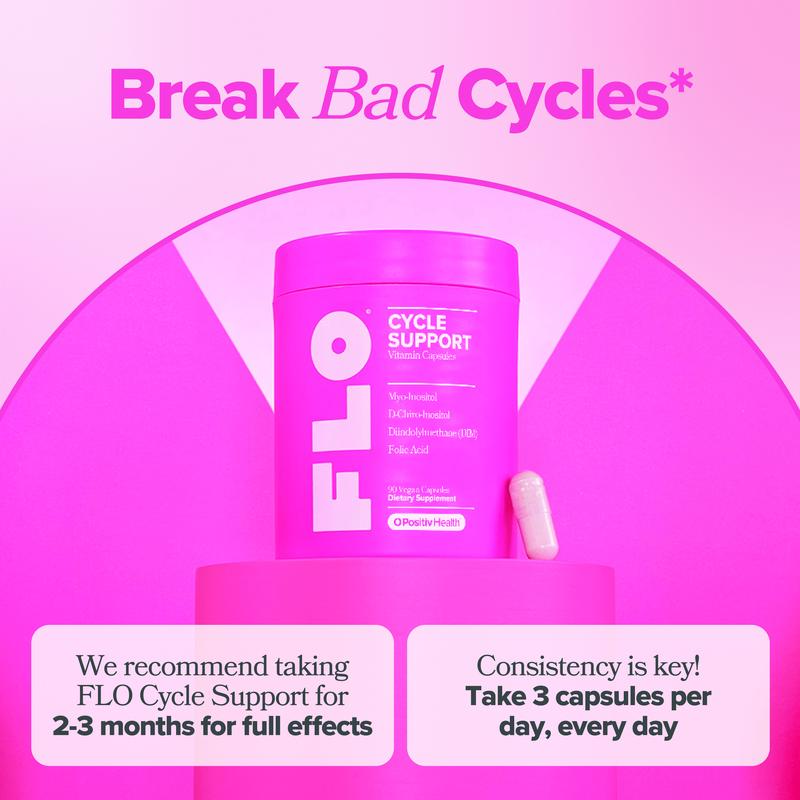 Hormone Balance & Cycle Support Vitamins by FLO: Supplement for Women with Myo-Inositol & D-Chiro-Inositol (40:1 Ratio) and DIM and Folic Acid - Image 3