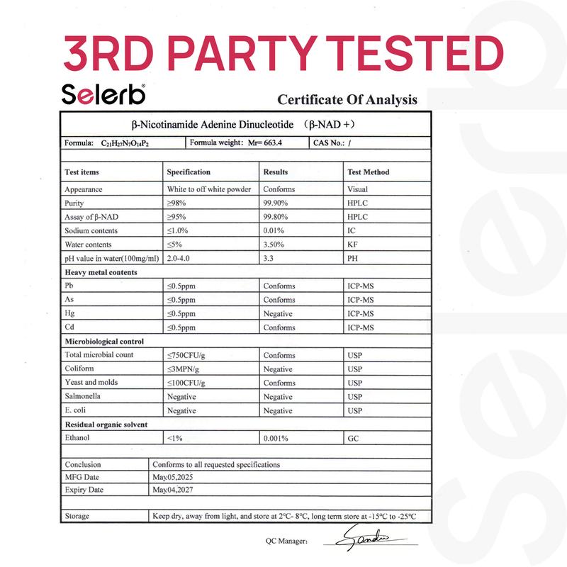 Selerb NAD+ Supplement for Women NMN Alternative Liposomal -β-NAD+, Trans-Resveratrol, CoQ10, D-Ribose - Supports Cellular Renewal, Energy & Skin Health - 60 Capsules - Image 7