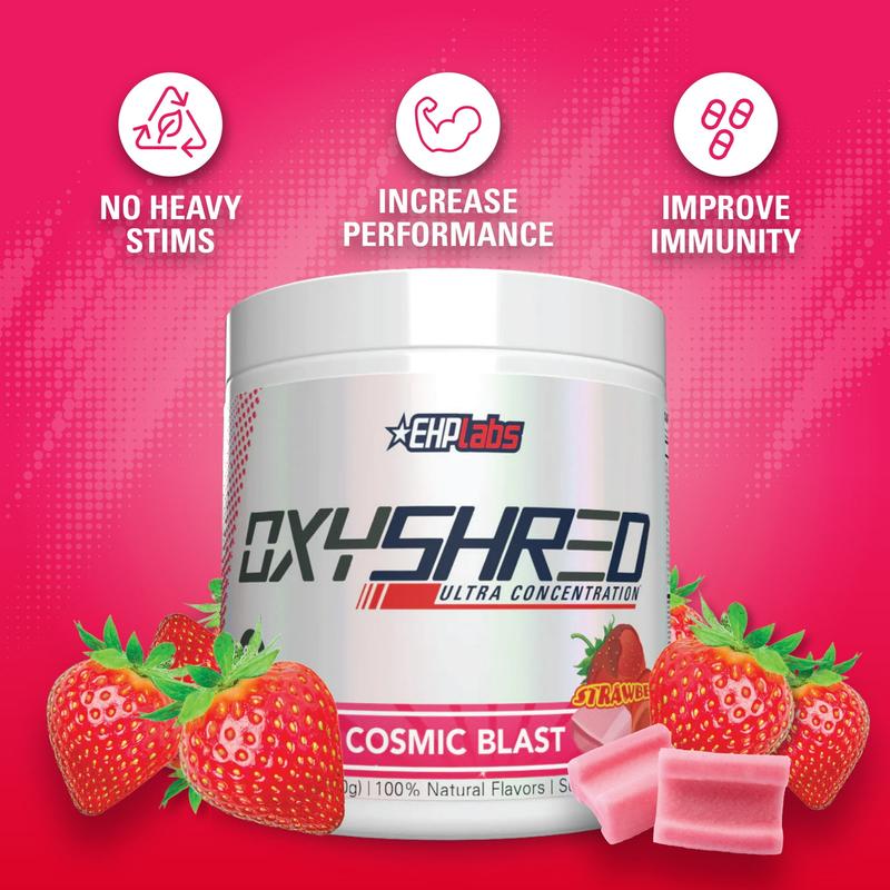 EHPlabs OxyShred Ultra Concentration Pre Workout Powder - 33 Serves, 150mg Caffeine, sugar free, Vegan-Friendly, Gluten-Free, Men and Women Health Fitness Supplements, Clean Natural Energy, Edible product for optimum performance Healthcare Dietary - Image 2