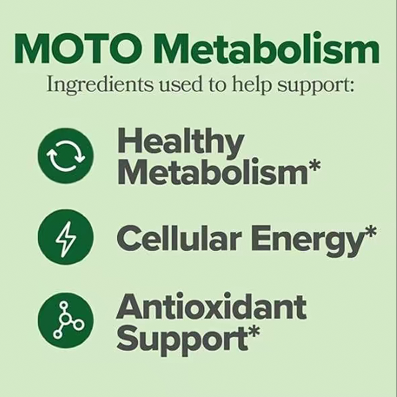 MOTO - Metabolism Boosting Capsule - 30 Servings (Pack of 1) - Image 5