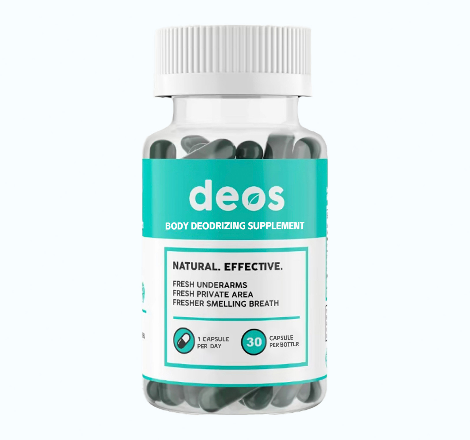 Full Body Deodorant Supplement | DEOS Internal Deodorant Full Body | Multi Pack