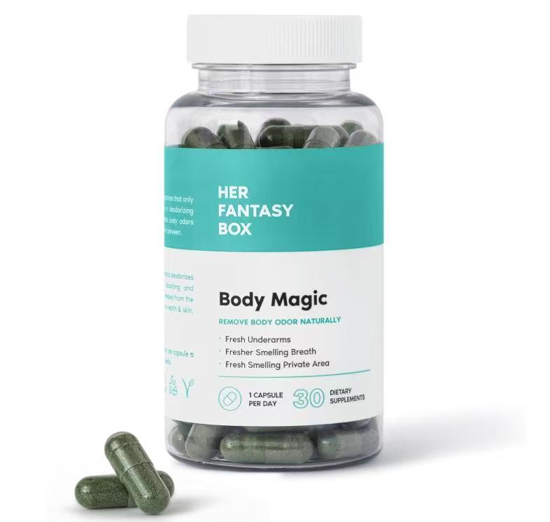 Body Magic Chlorophyll pill – For Body Odor, Detox & Skin